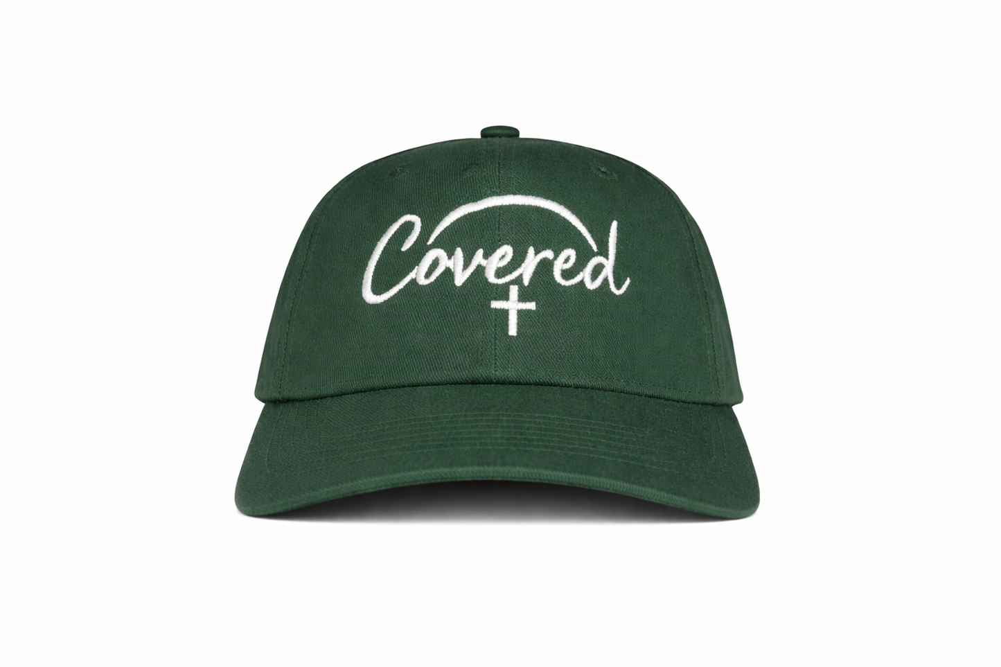 Covered Signature Hat – Evergreen