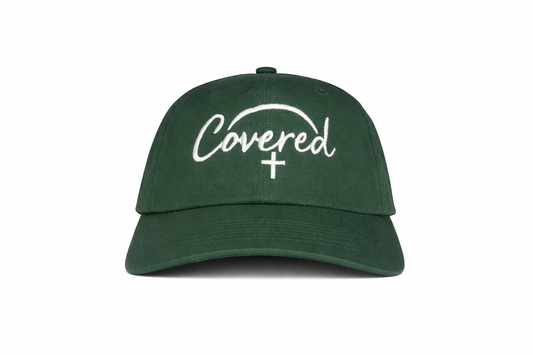 Covered Signature Hat – Evergreen