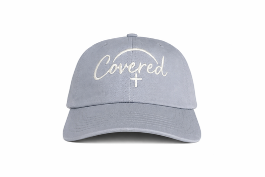 Covered Signature Hat – Dove  Grey